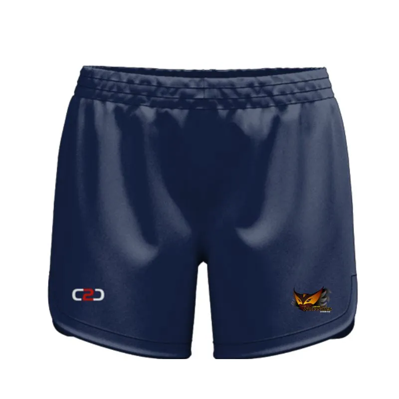 Balmain Wolverines SlimFit HP Girls/Ladies Shorts Pro Navy