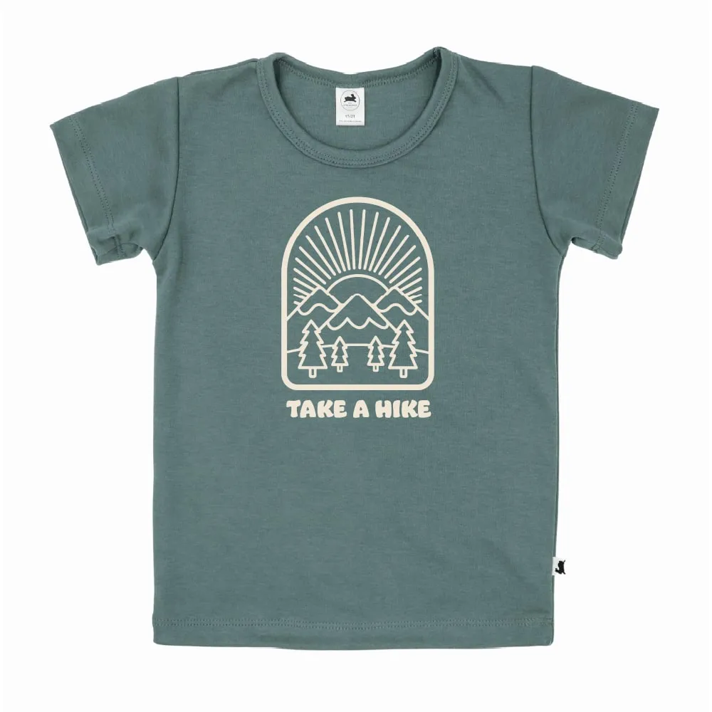 BAMBOO/COTTON 'TAKE A HIKE' SLIM-FIT T-SHIRT