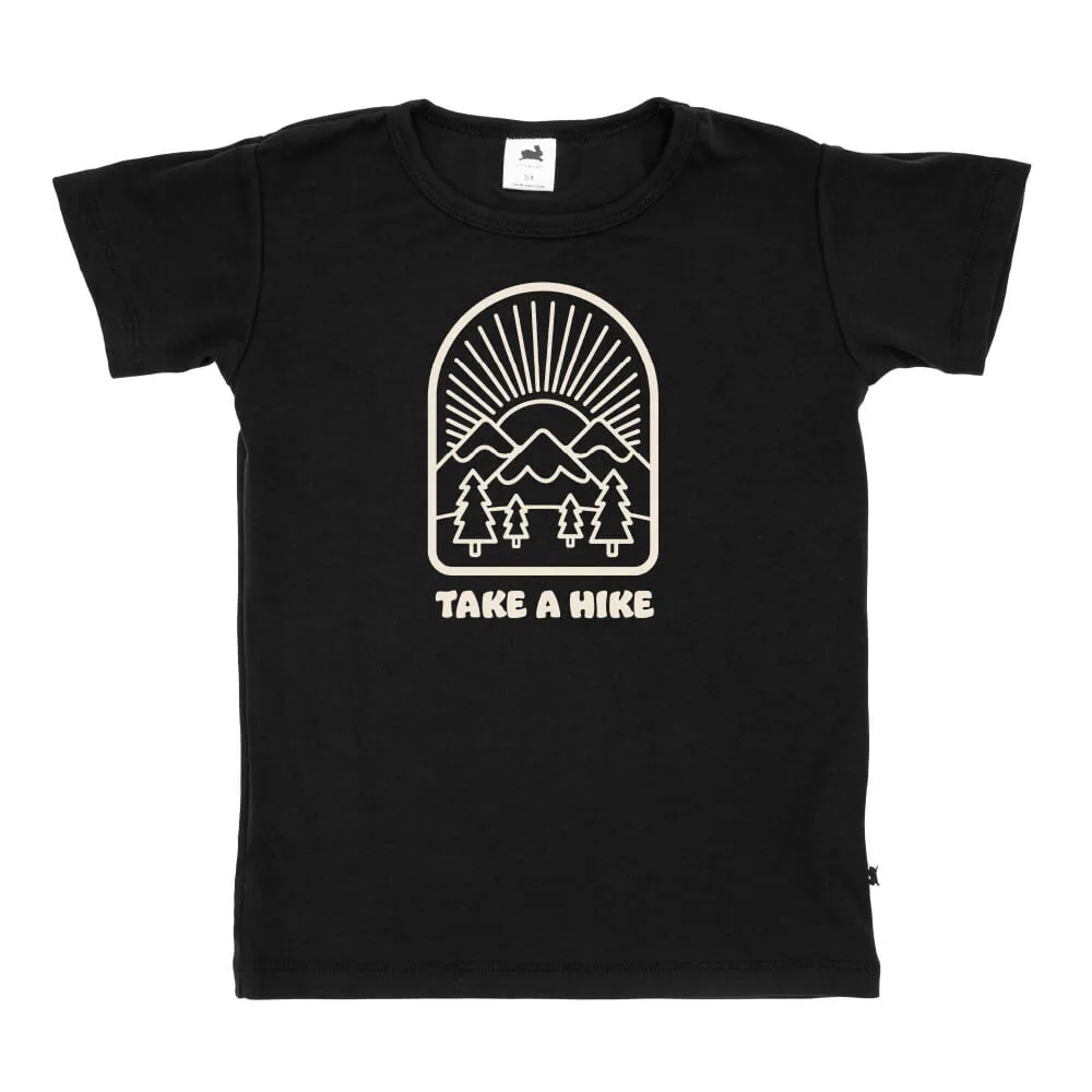BAMBOO/COTTON 'TAKE A HIKE' SLIM-FIT T-SHIRT