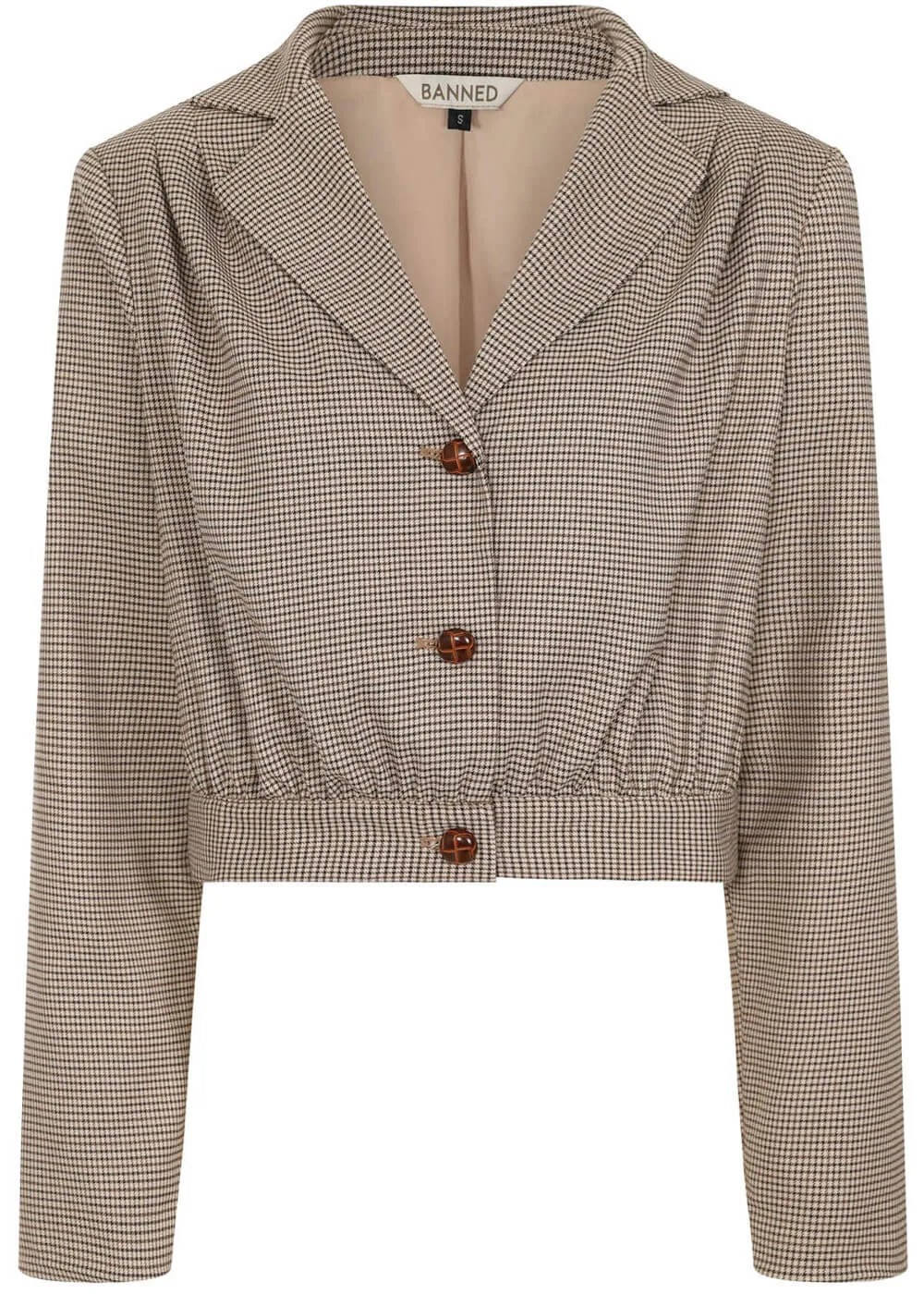 Banned Robin Houndstooth 40's Jasje Bruin