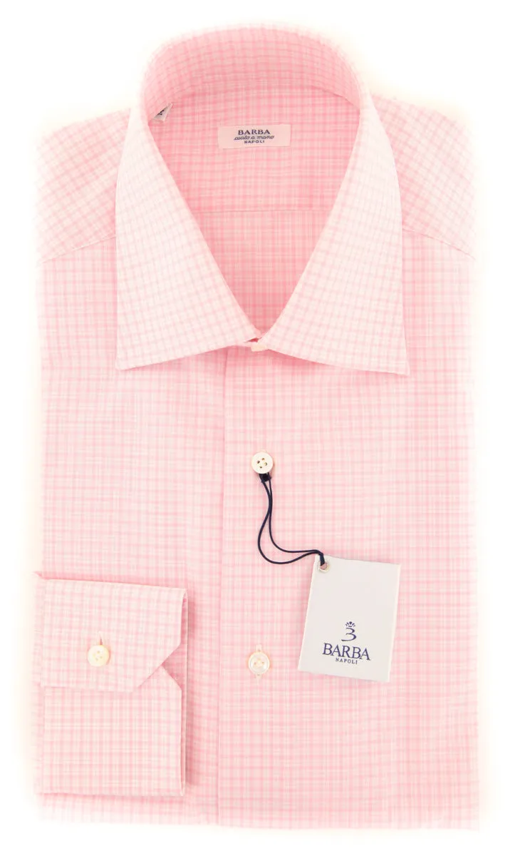 Barba Napoli Pink Shirt - Slim