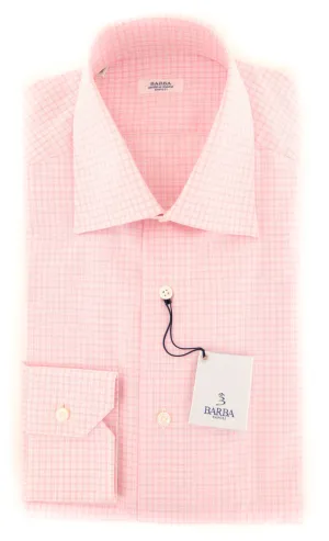 Barba Napoli Pink Shirt - Slim