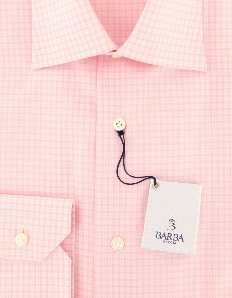 Barba Napoli Pink Shirt - Slim