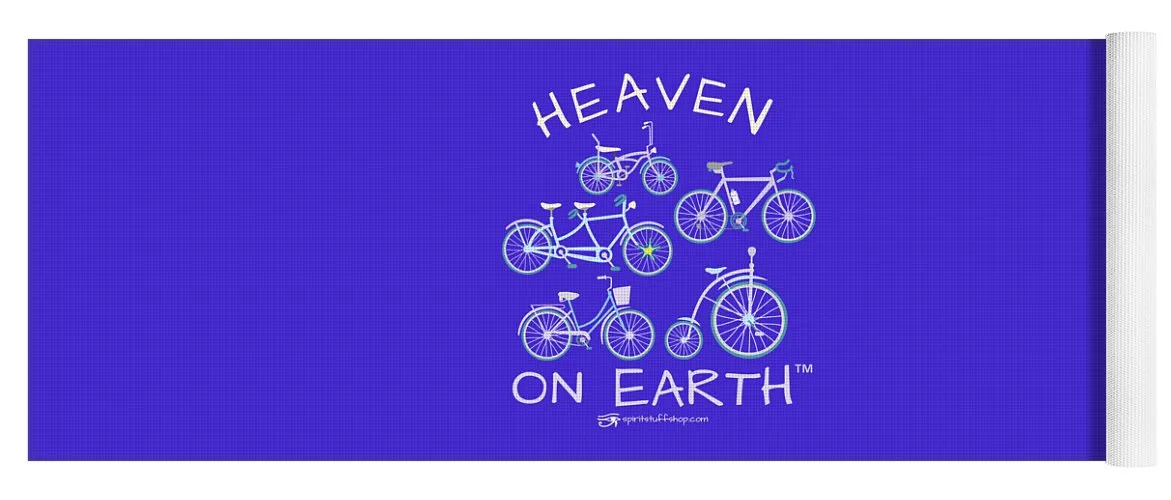 Bicycles Heaven On Earth - Yoga Mat