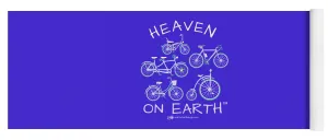 Bicycles Heaven On Earth - Yoga Mat