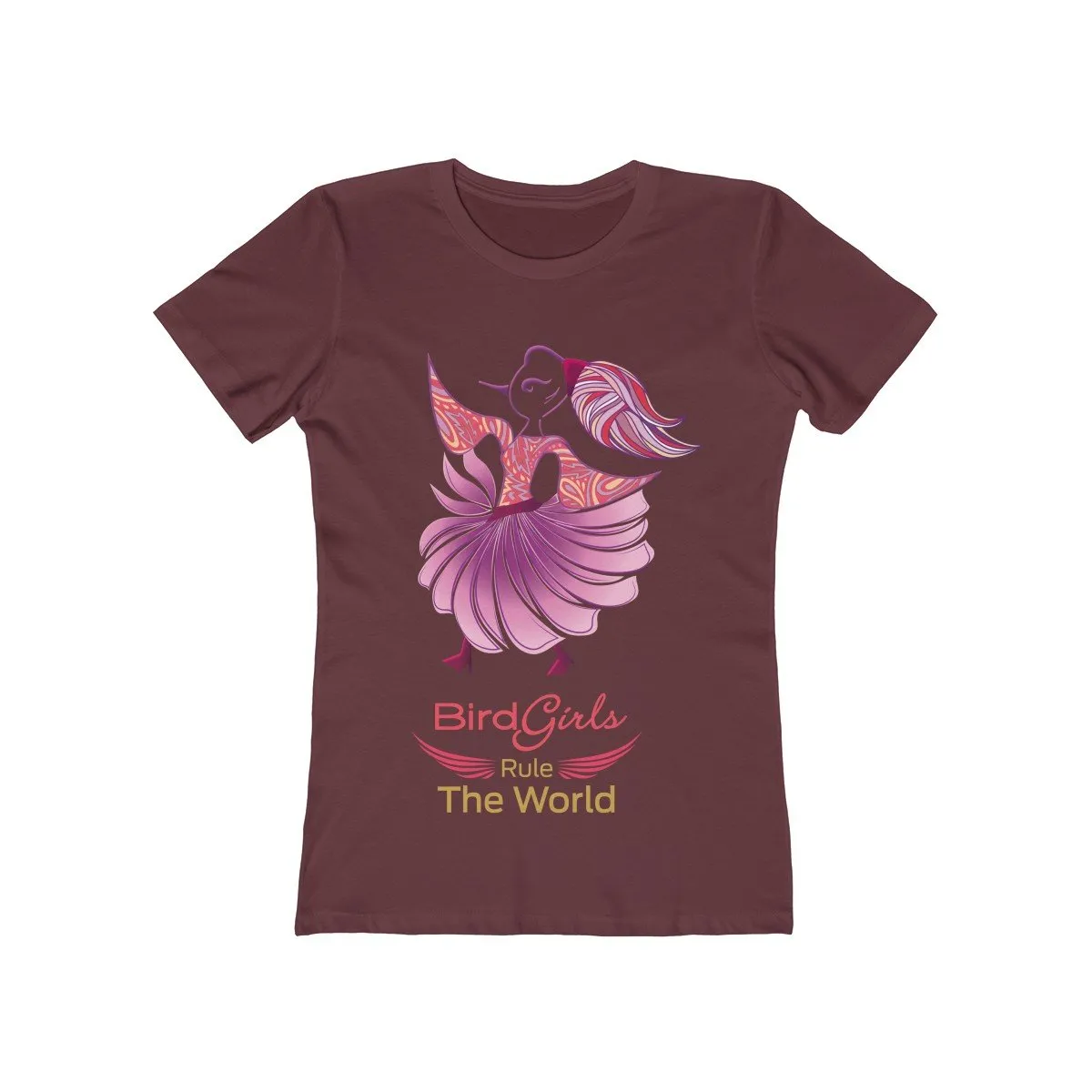 BirdGirls Logo Women's The Boyfriend Tee
