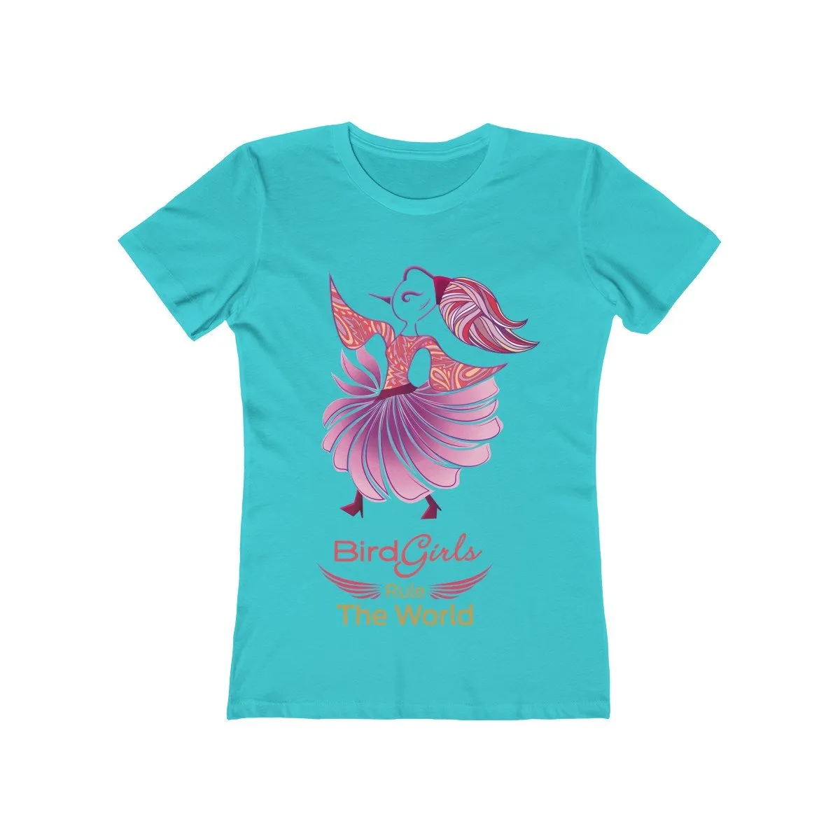 BirdGirls Logo Women's The Boyfriend Tee