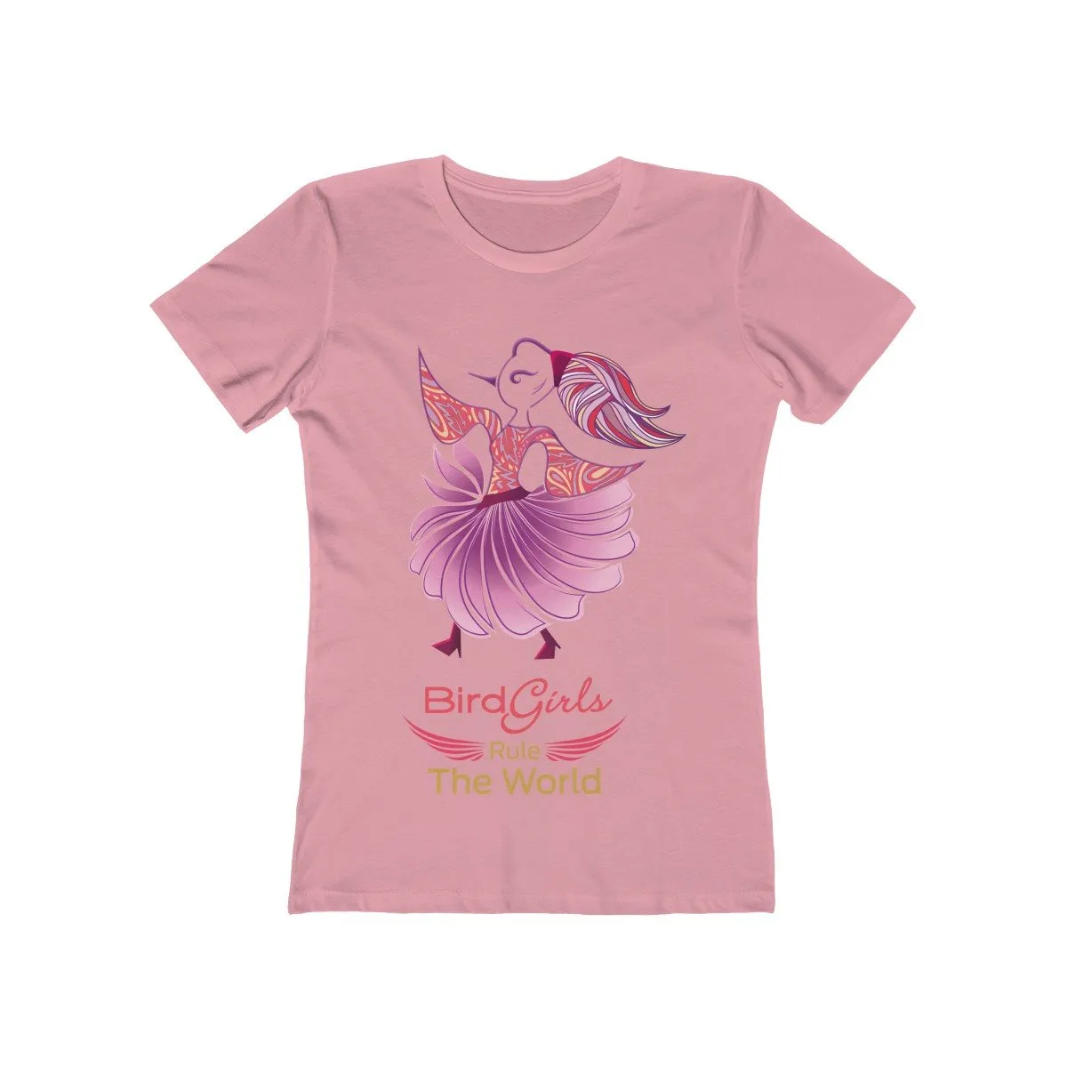 BirdGirls Logo Women's The Boyfriend Tee