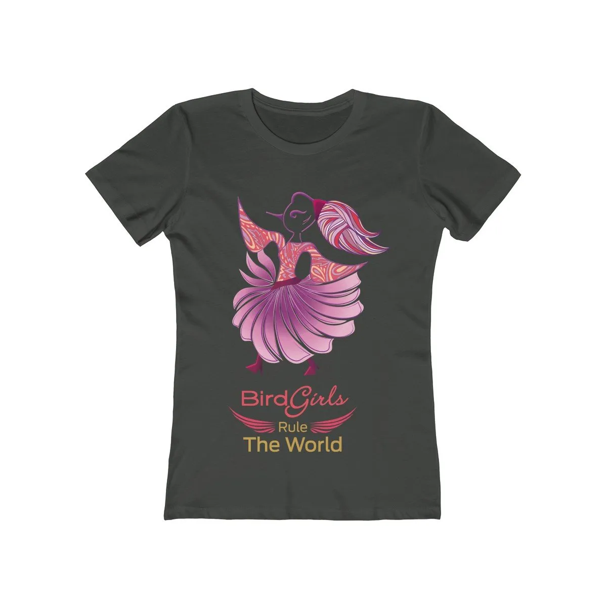 BirdGirls Logo Women's The Boyfriend Tee