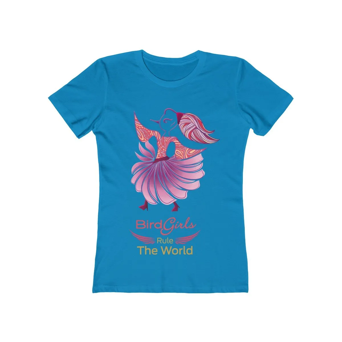 BirdGirls Logo Women's The Boyfriend Tee