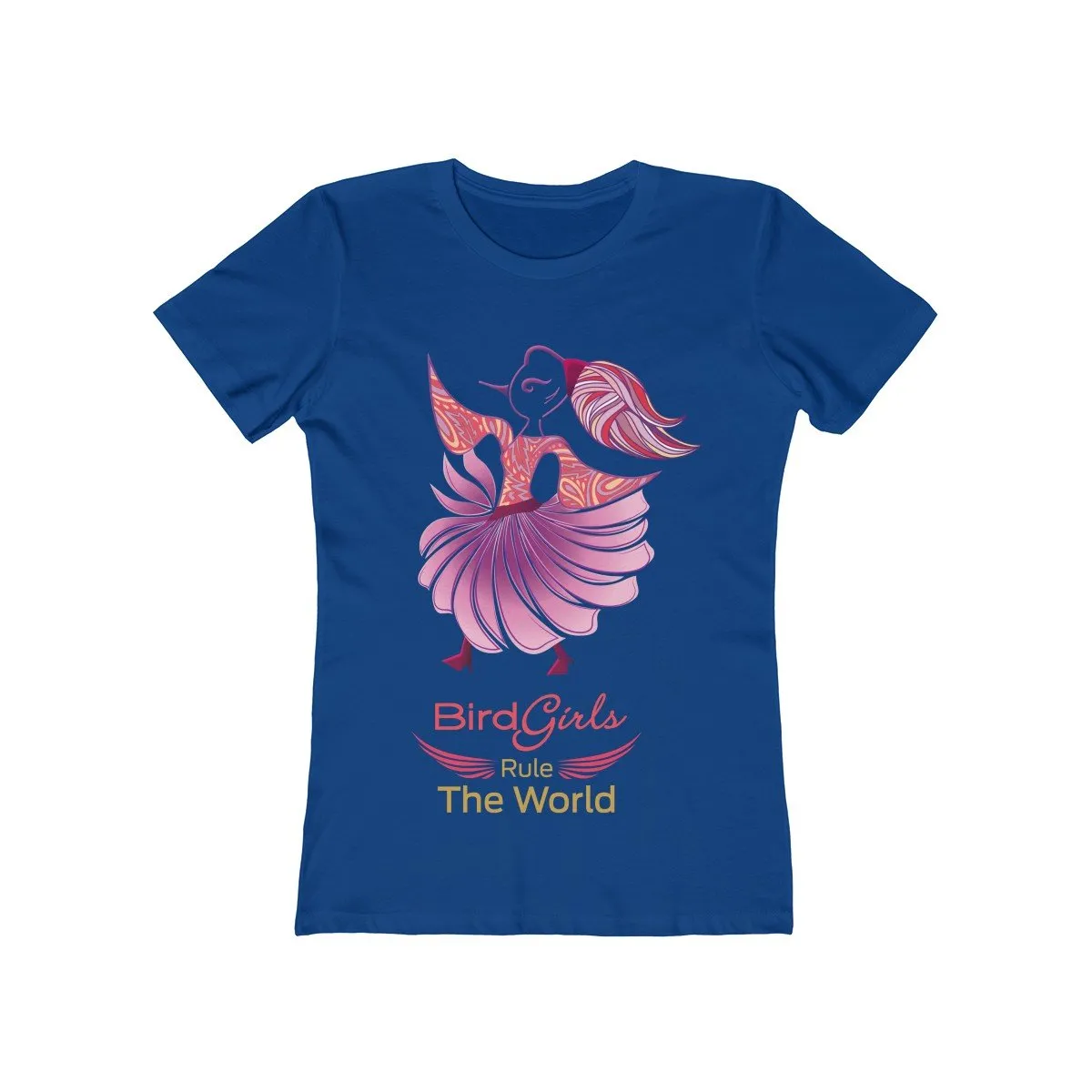 BirdGirls Logo Women's The Boyfriend Tee