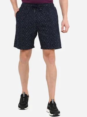Black Printed Regular Fit Boxer Shorts | JadeBlue