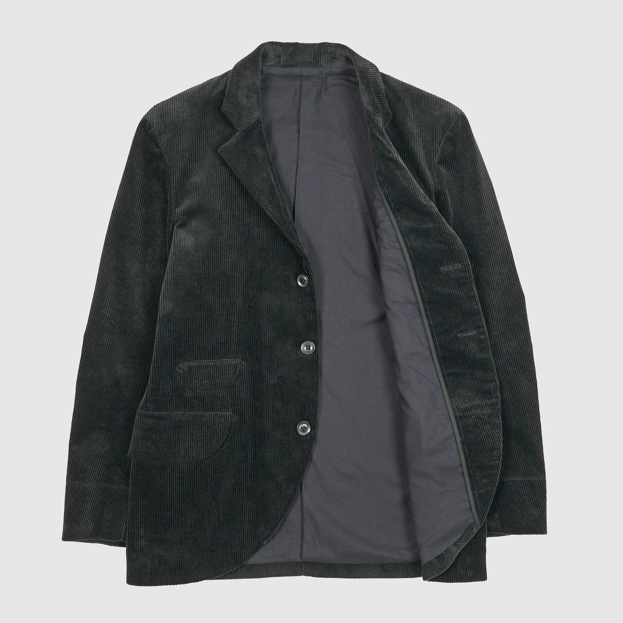 Black Sign Corduroy Blazer