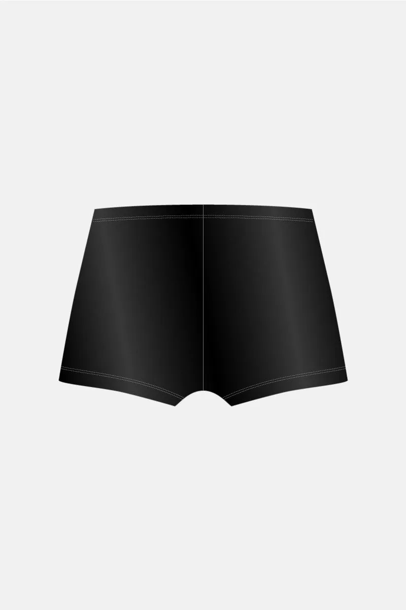 Black Wetlook 2.0 Shorts