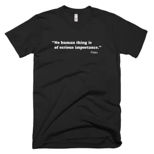 Bleak "Plato" Quote Unisex Tee