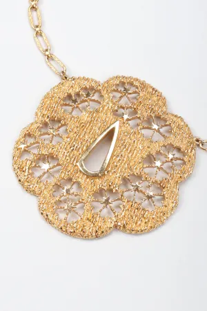 Blossom Medallion Necklace