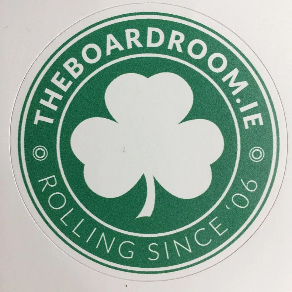 Boardroom Green Shamrock Tee's