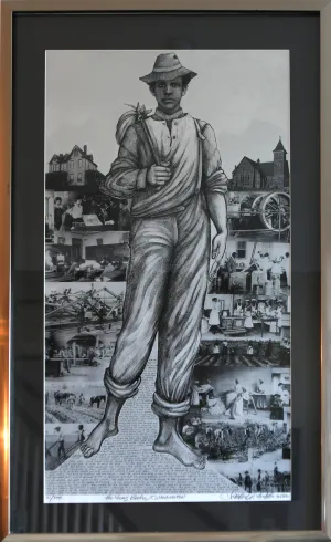 Booker T. Washington - Framed