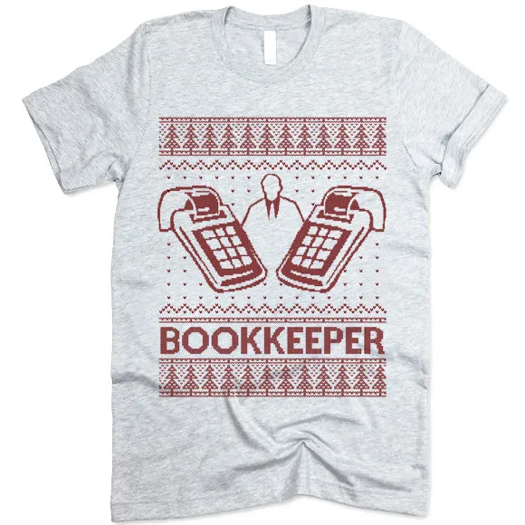 Bookkeeper Christmas T Shirt