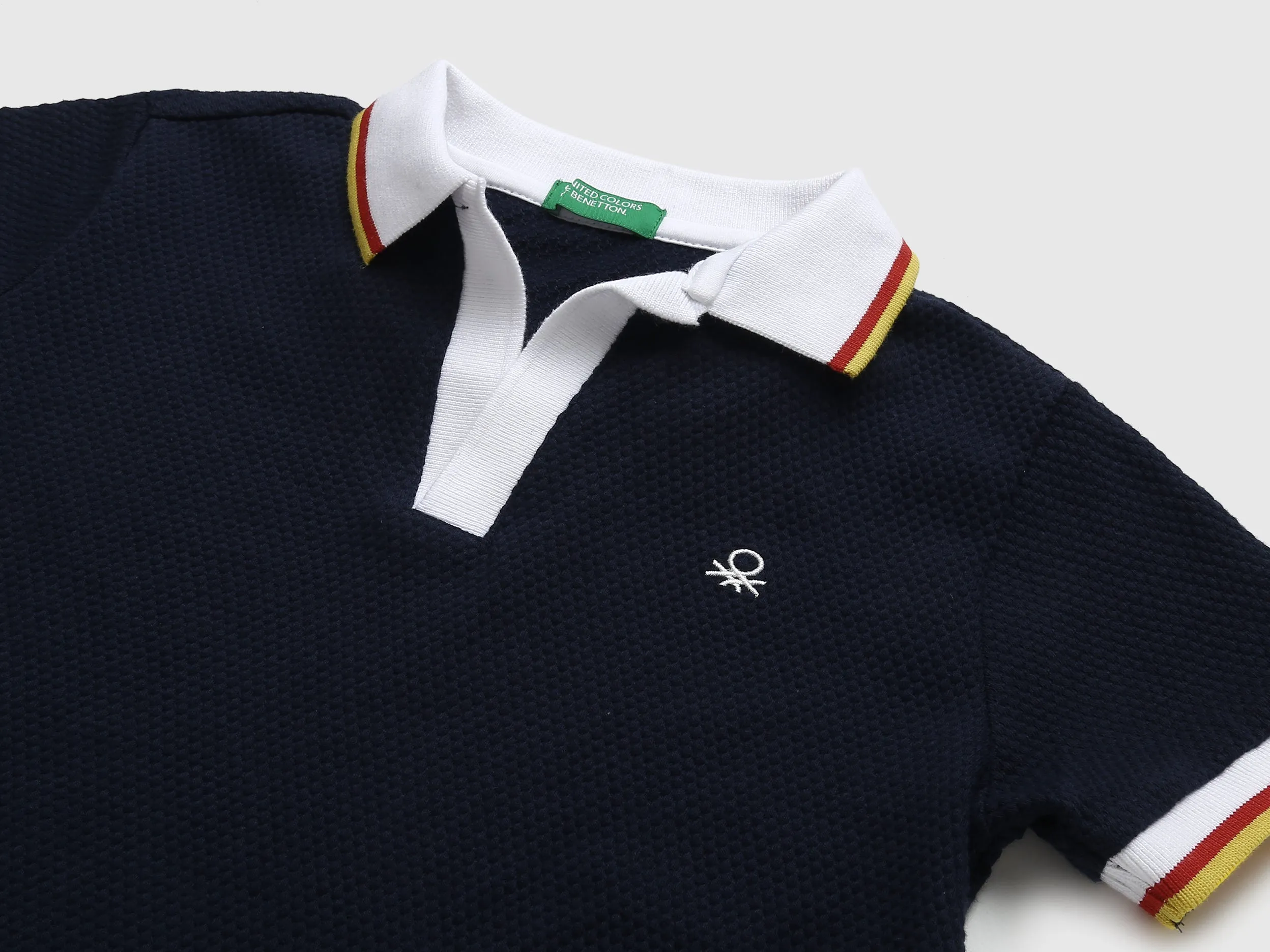 Boys Textured T-shirt