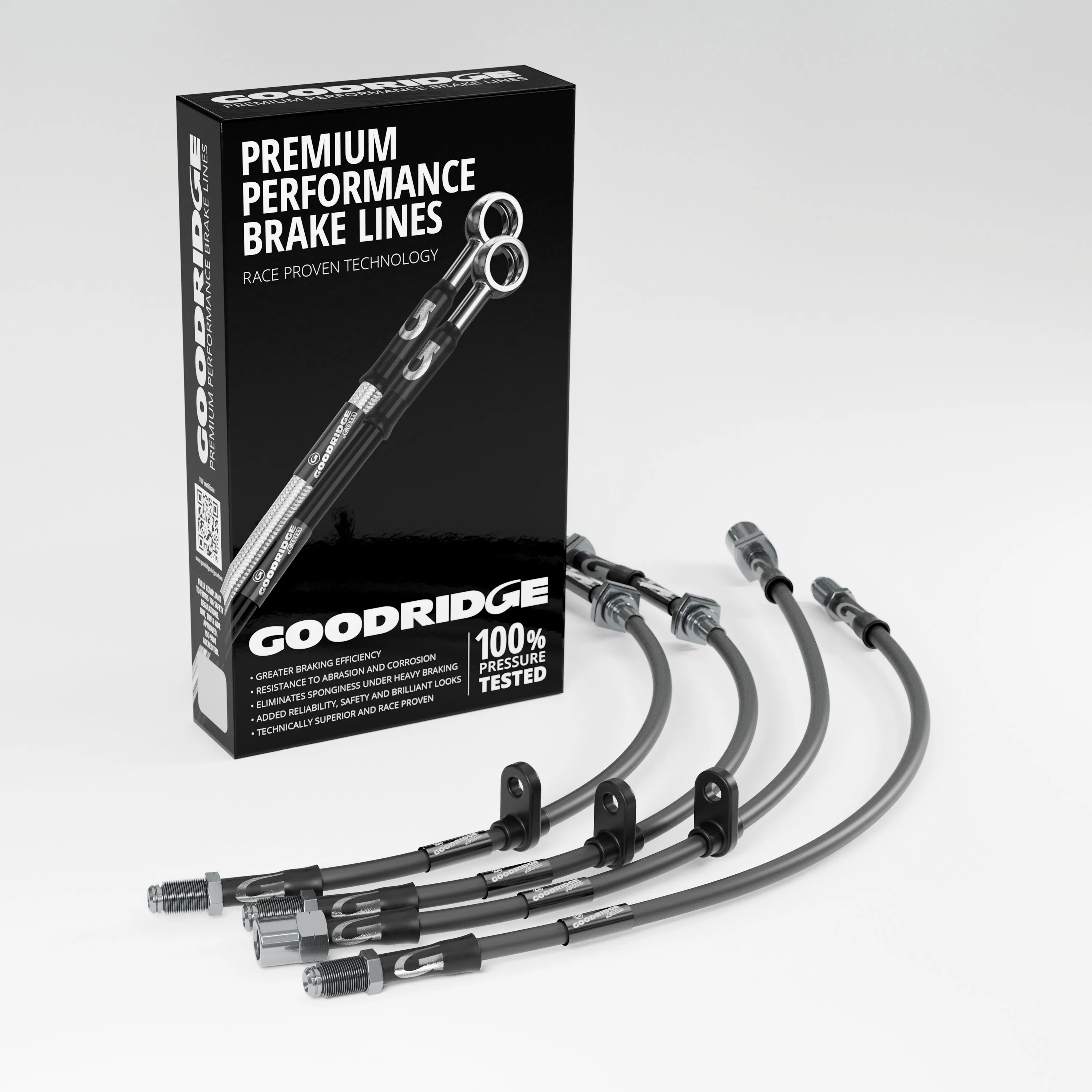 BRAKE HOSE KIT FOR SMART CAR ROADSTER 698CC TURBO 2003-