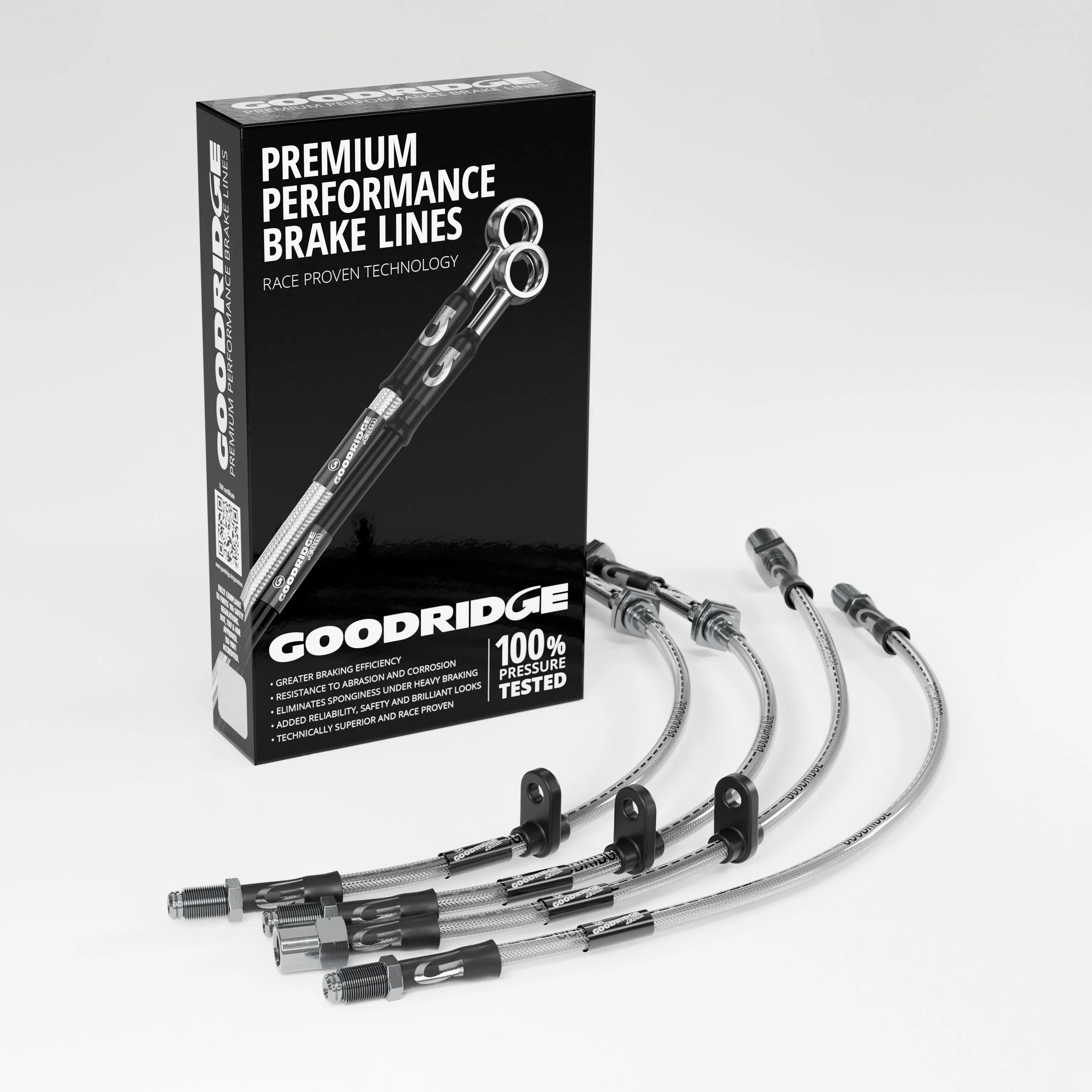 BRAKE HOSE KIT FOR SMART CAR ROADSTER 698CC TURBO 2003-