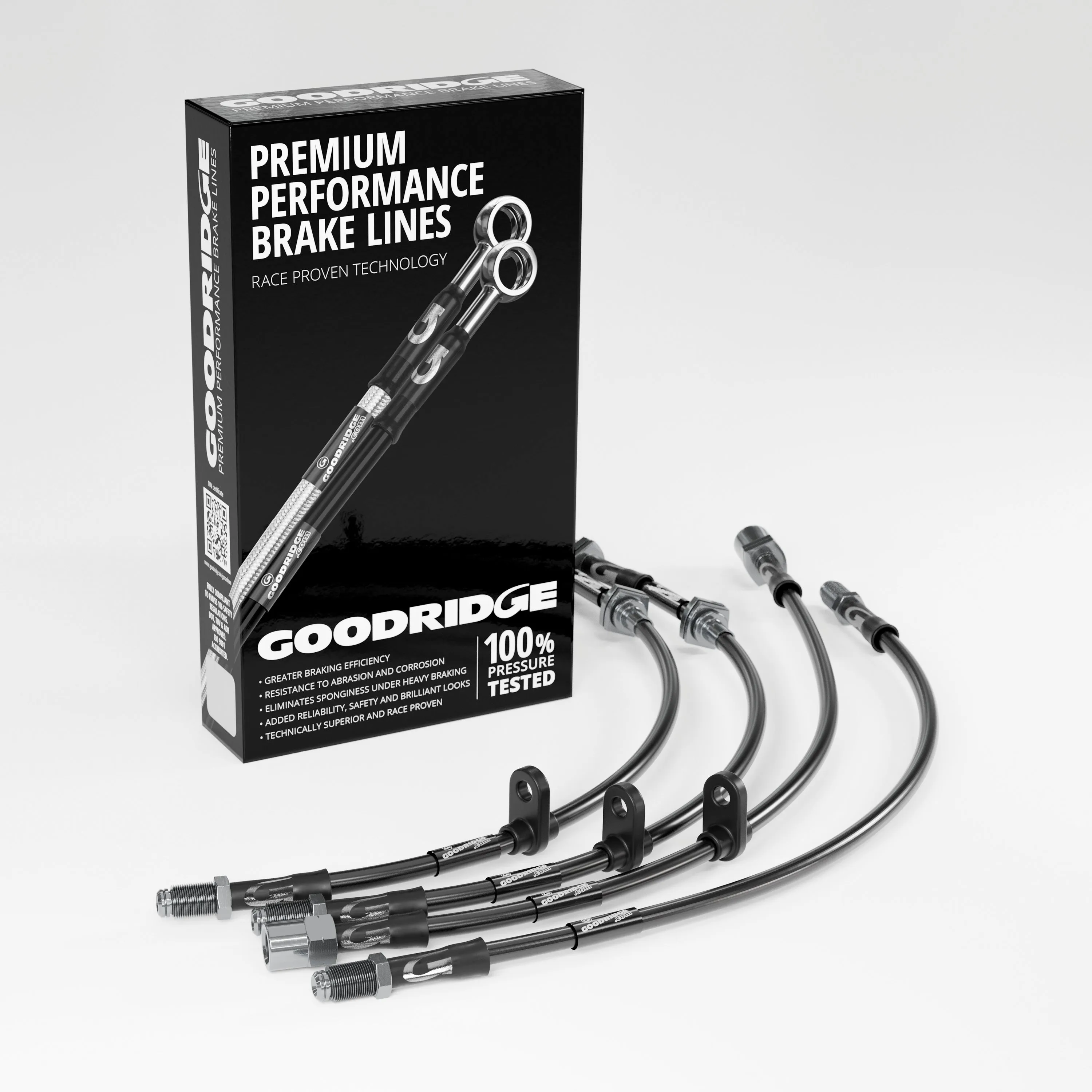 BRAKE HOSE KIT FOR SMART CAR ROADSTER 698CC TURBO 2003-