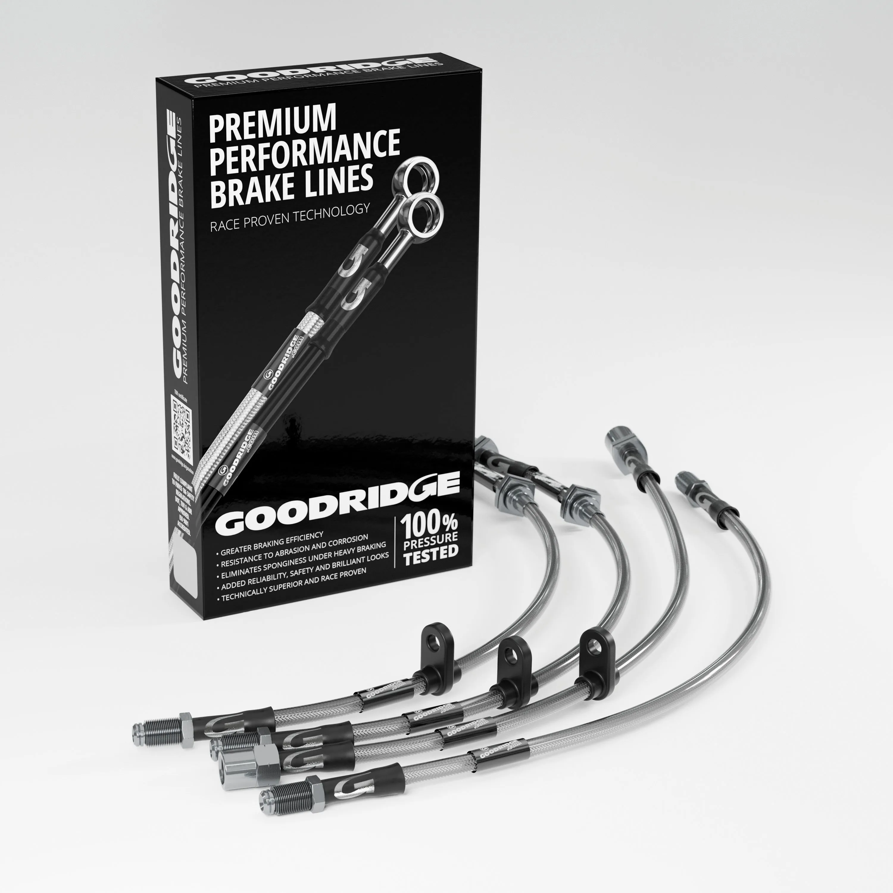 BRAKE HOSE KIT FOR SMART CAR ROADSTER 698CC TURBO 2003-