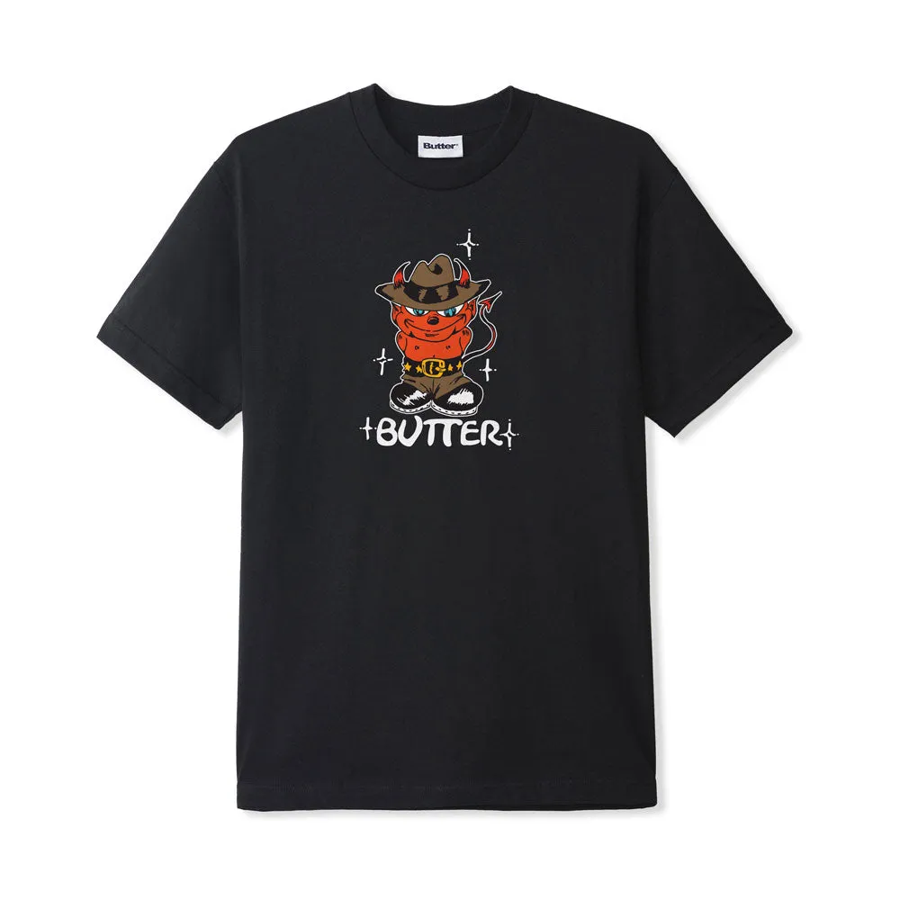 Butter Goods 'Devil' T-Shirt (Black)