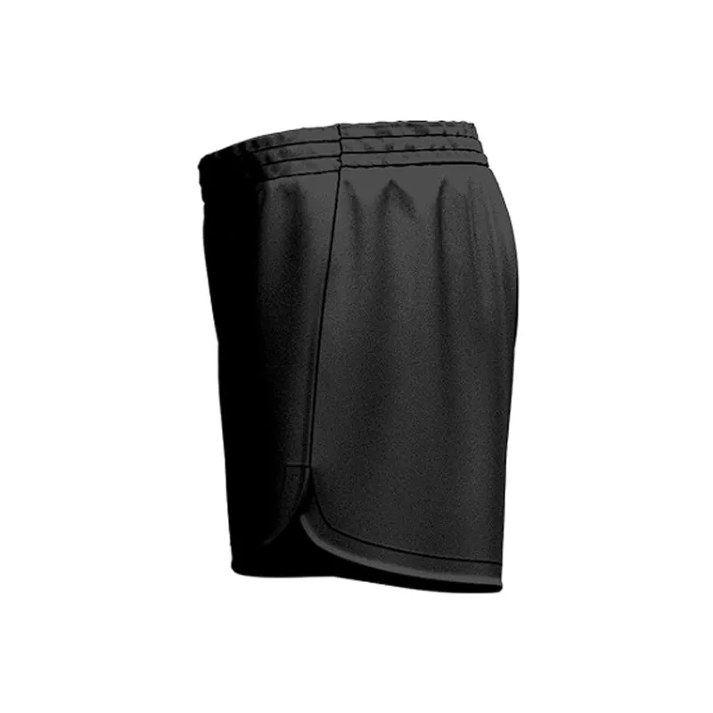 Byron Bay Curved Hem SlimFit HP Shorts Pro BlackGirls/Ladies