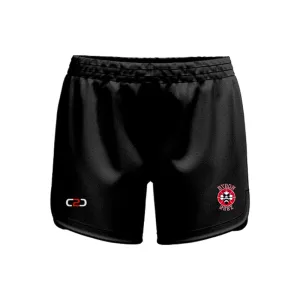Byron Bay Curved Hem SlimFit HP Shorts Pro BlackGirls/Ladies