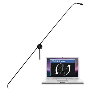 CAD Astatic 56" Variable Polar pattern Miniature Choir Boom Microphone