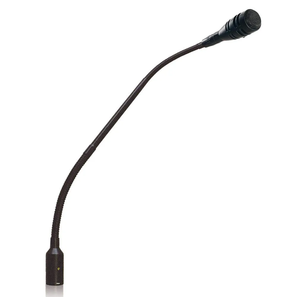 CAD Astatic Variable Polar Pattern; 18" Podium Gooseneck Microphone