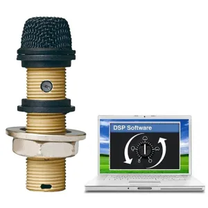 CAD Astatic Variable Polar Pattern Installation Boundary Button Microphone ~ DSP ~ Black