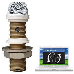 CAD Astatic Variable Polar Pattern Installation Boundary Button Microphone ~ DSP ~ White