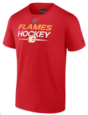 Calgary Flames Authentic Pro Core Primary T-Shirt