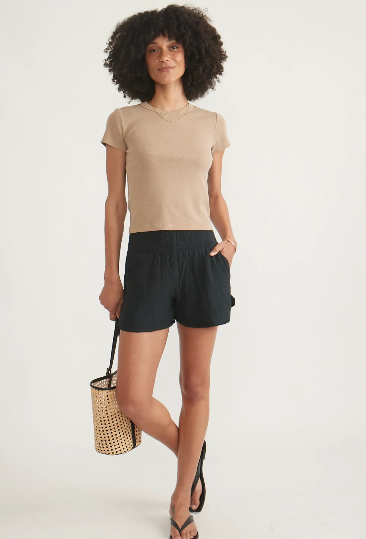 Cali Double Cloth Short