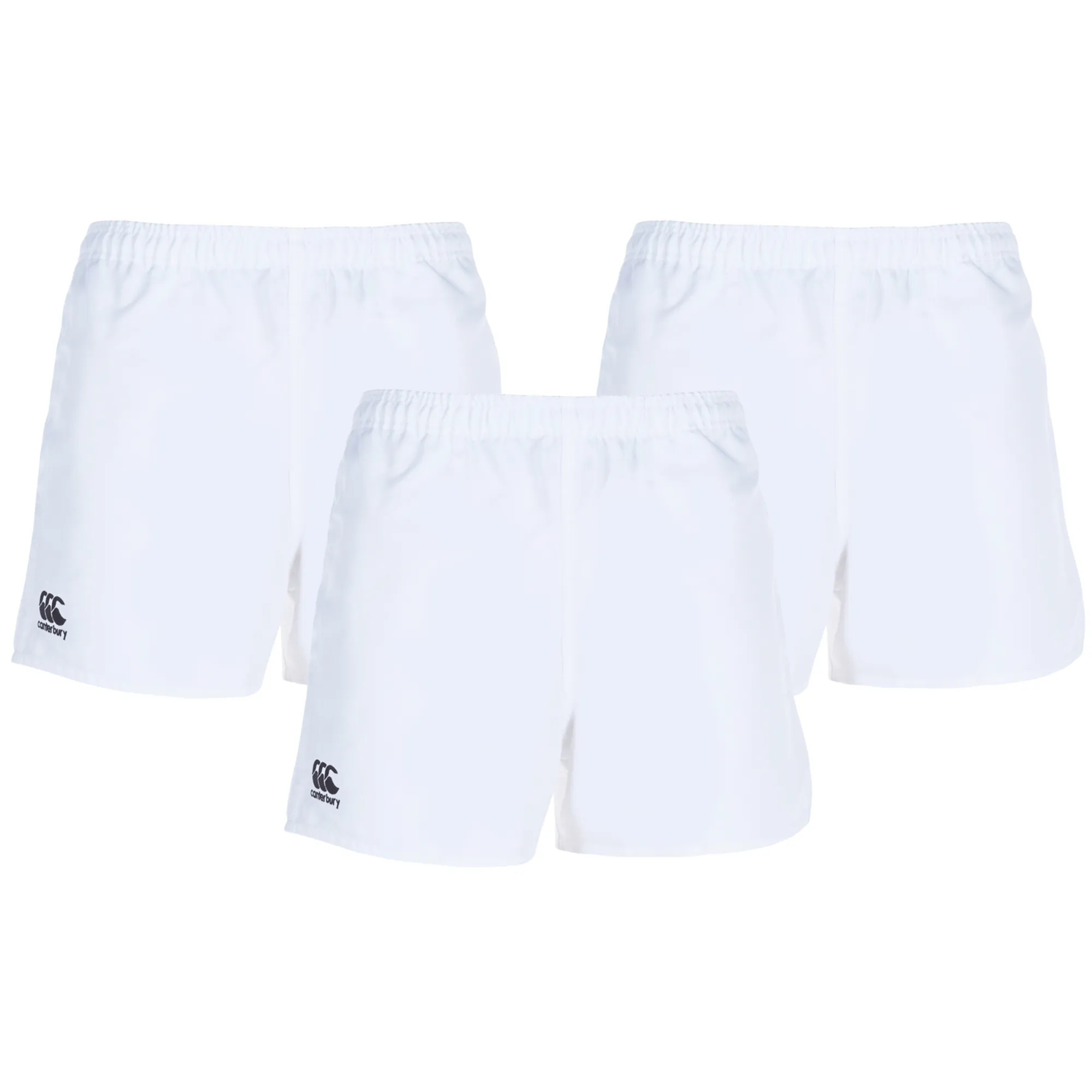 Canterbury Professional Polyester Short 3-Pack Bundle