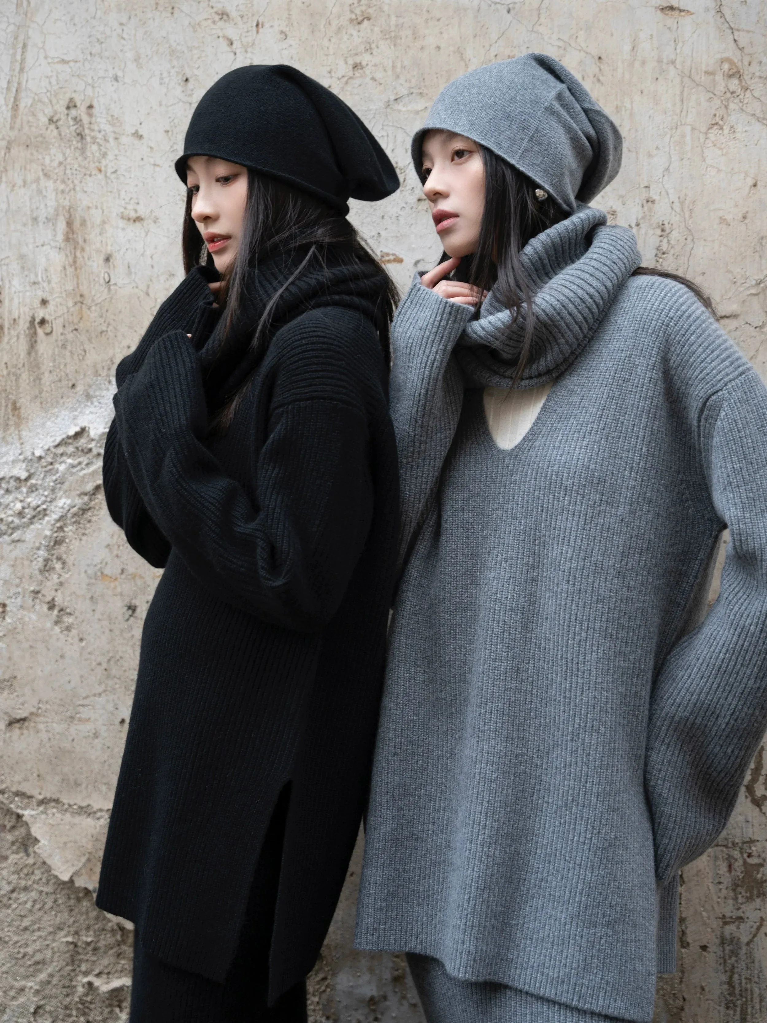 Cashmere Knit Ensemble