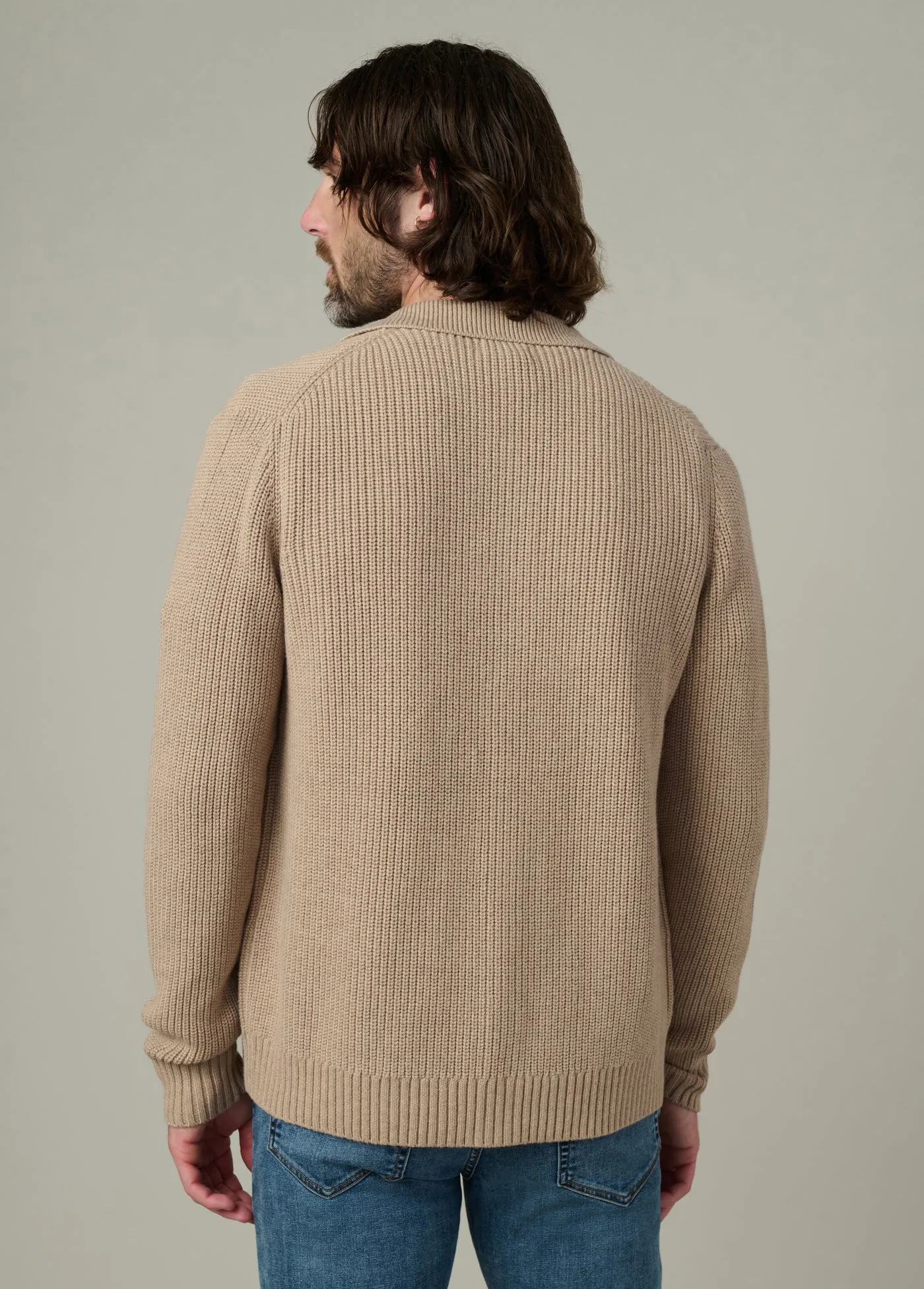 CASSIAN FULL BUTTON CARDIGAN