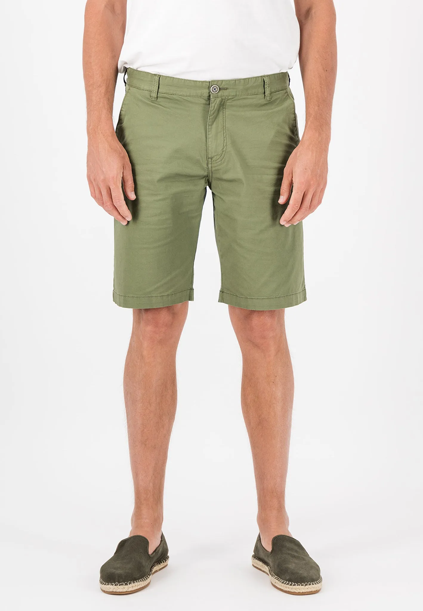 Casual-Fit Shorts mit leichtem Stretchanteil