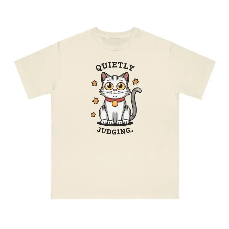Cat Quietly Judging Tee for Ultimate Comfort