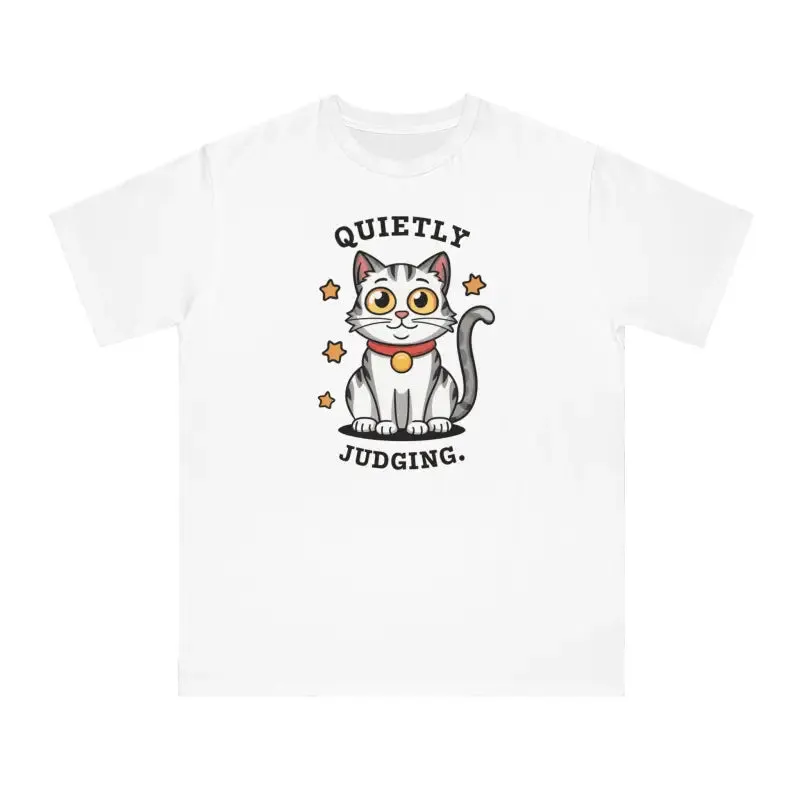 Cat Quietly Judging Tee for Ultimate Comfort
