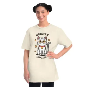 Cat Quietly Judging Tee for Ultimate Comfort