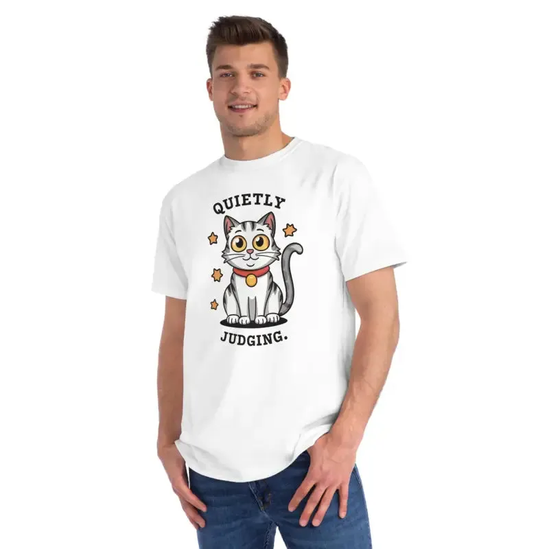Cat Quietly Judging Tee for Ultimate Comfort