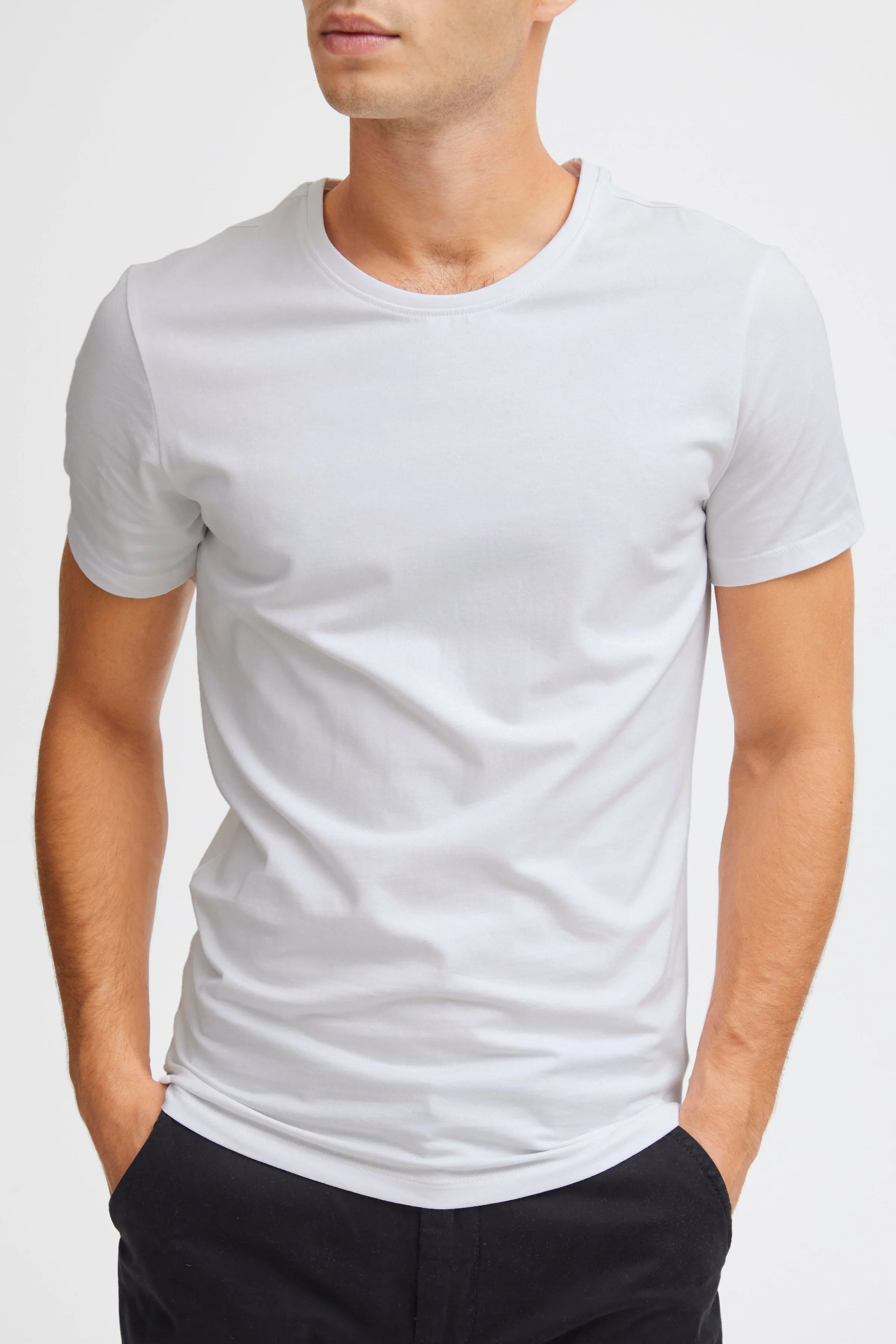 CFDAVIDE Plain Slim Tee - White