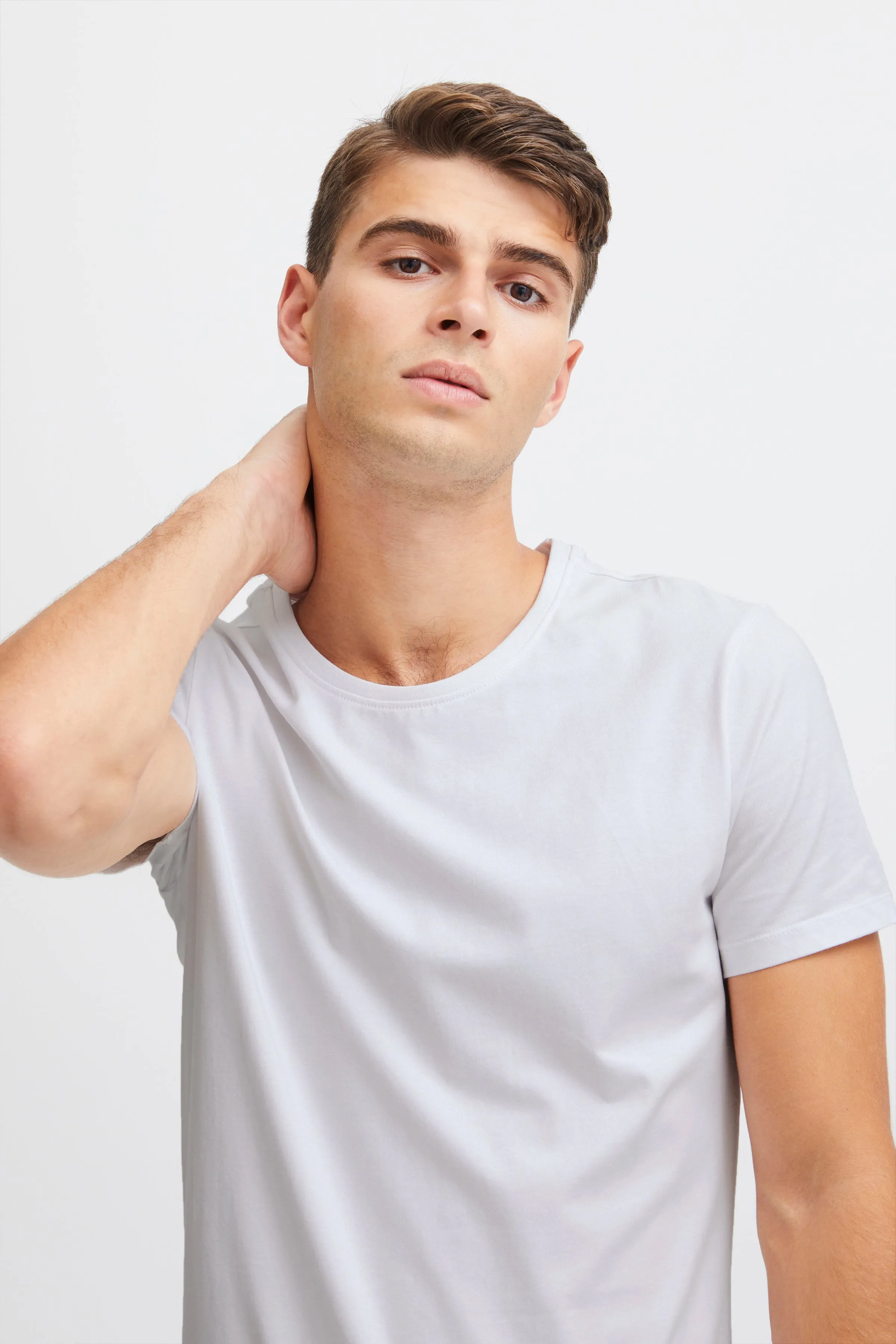 CFDAVIDE Plain Slim Tee - White
