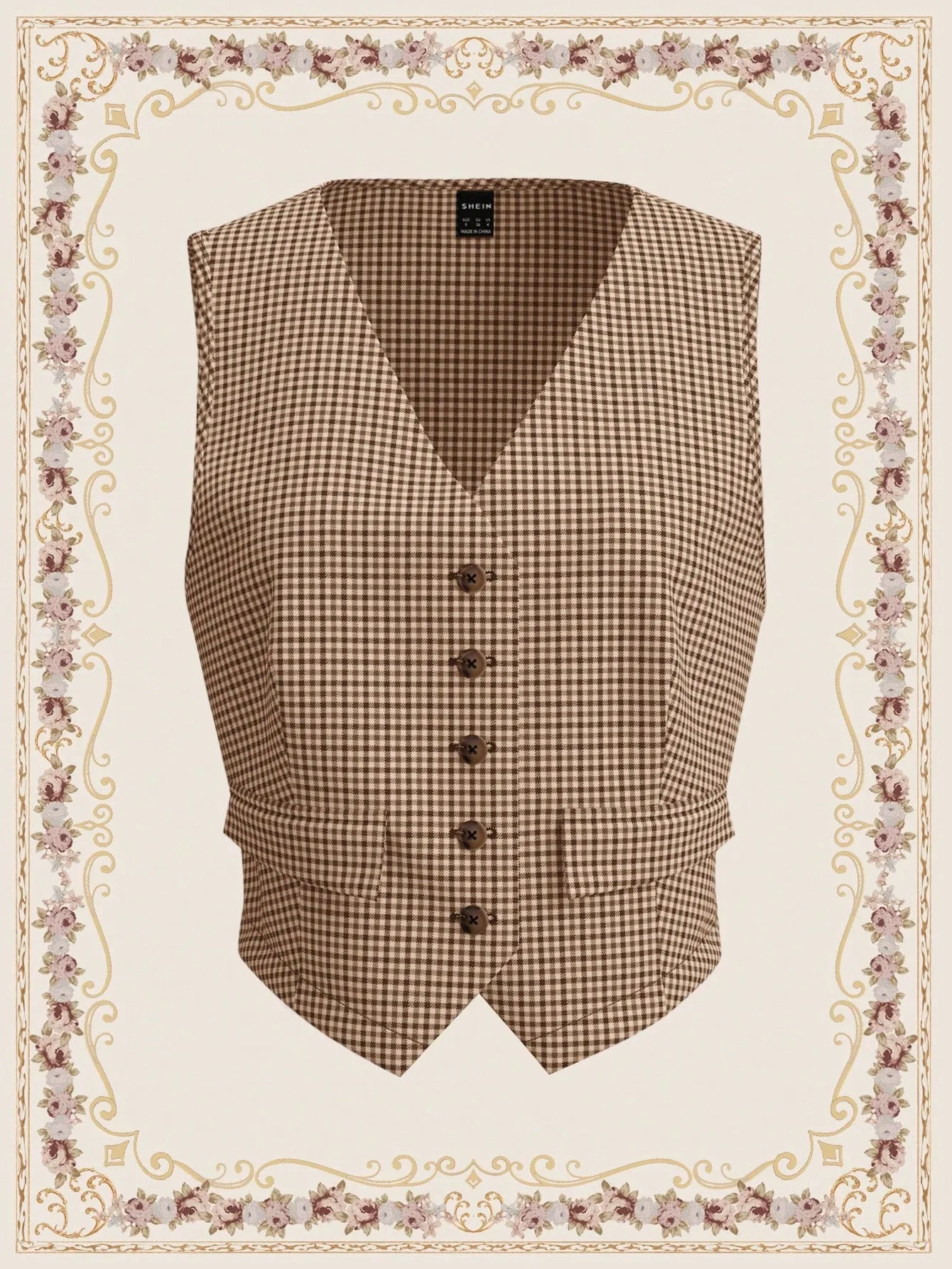 Chaleco Vintage Elegante de Cherry Vibes en