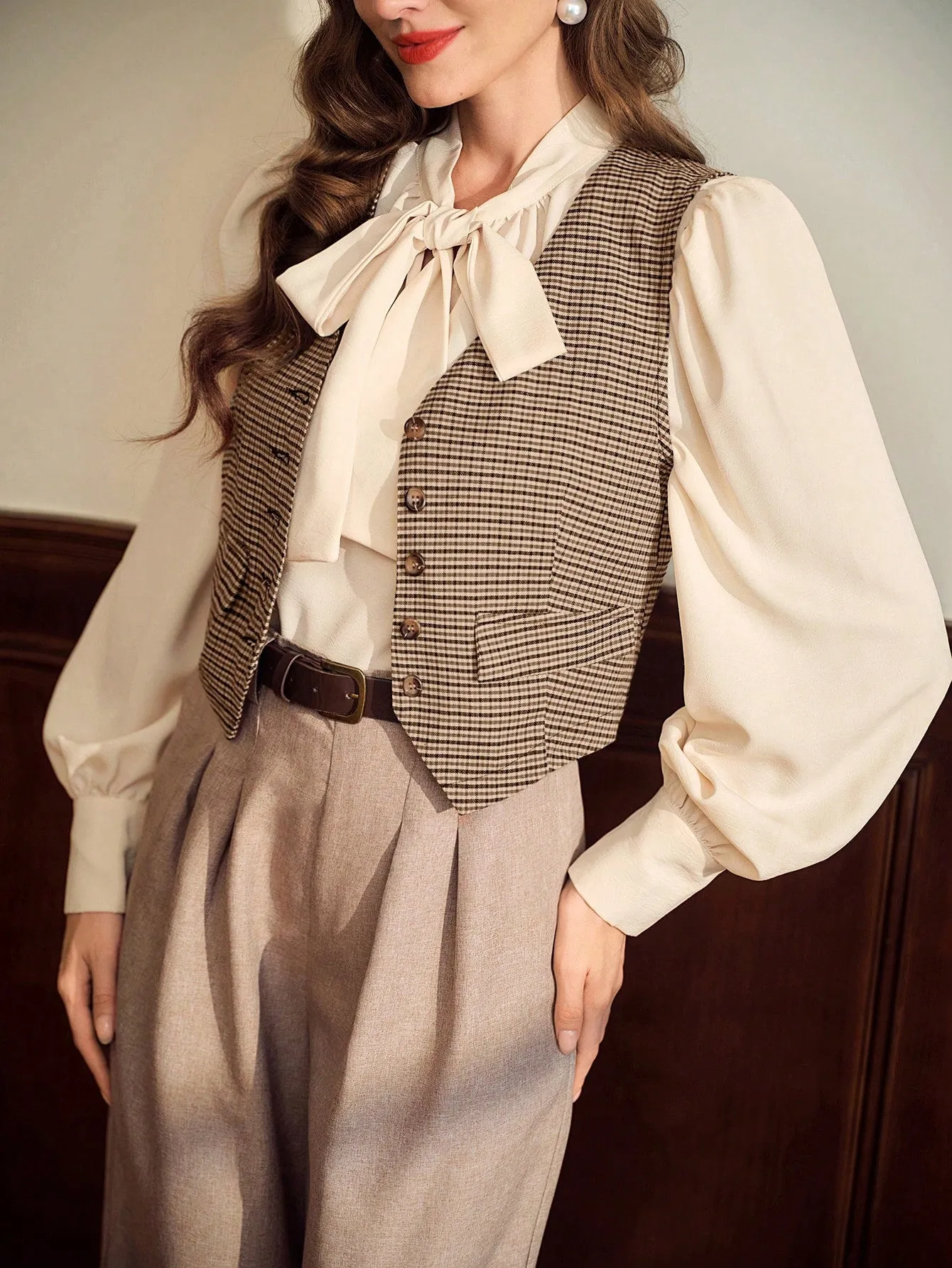 Chaleco Vintage Elegante de Cherry Vibes en