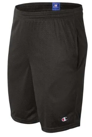 Champion Polyester Mesh 9" Shorts with Pockets - S162